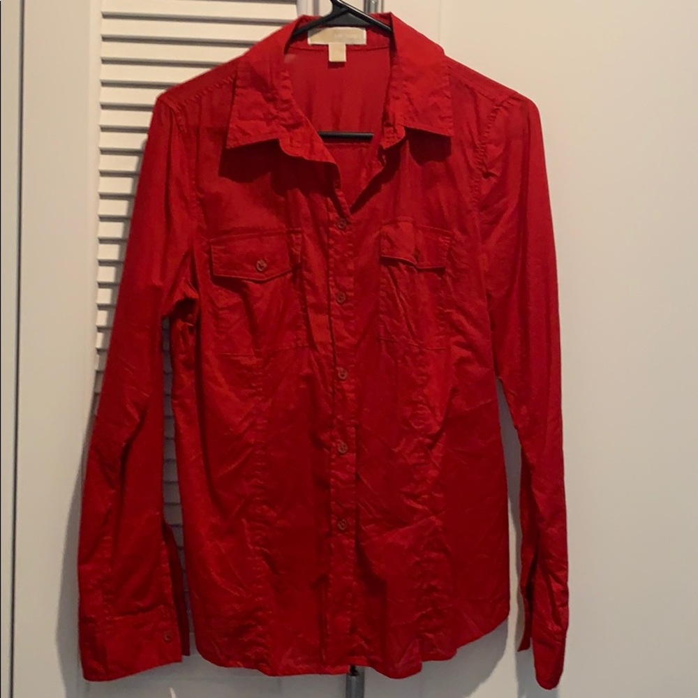 • Michael Kors • button-up top